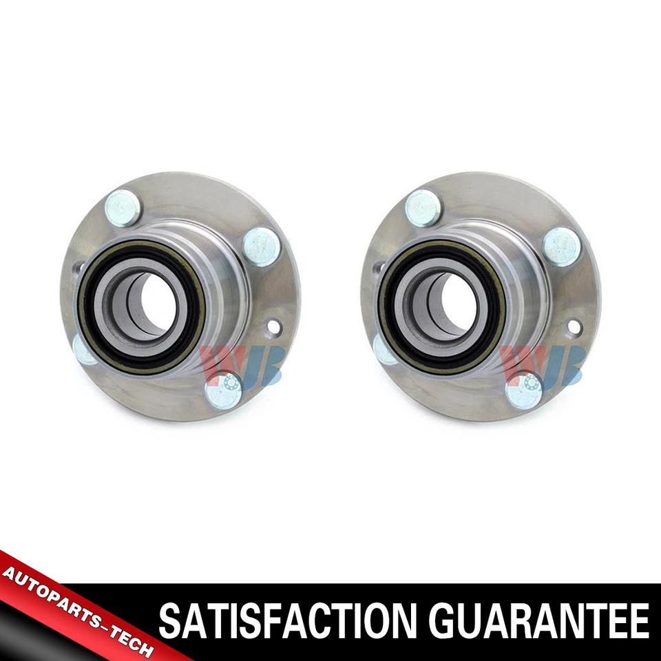 Juego de 2 pares de bujes y cojinetes de rueda trasera WJB para Ford Escort 1995-1997 2001-2003 Foto 4 de 4