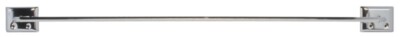 NEW Decko 38170 Diamond Bar Design 24 Inch Chrome Towel Bar SURFACE MOUNT