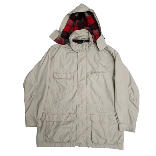 Eddie Bauer 70 80S/Black Tag/Military Jacket/Xl/Cotton/Khk/Plain