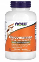 Now Foods Glucomannan Konjac Root 575Mg 180 Kapseln
