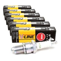 6X NGK ZüNdkerze V-Line 4 5637 BP6E FüR Audi Seat Mercedes Ford Alfa Citroen