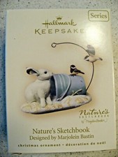 Hallmark Nature s Sketchbook Christmas Ornament 5th and Final in the Series  