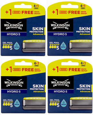 Wilkinson by Schick Hydro 5 Sense Energize Refill Razor Blade, 20 Cartridges