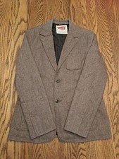 Vtg Large Levis Sport Coat, Blazer, Suit Jacket No Tag, 43 Reg