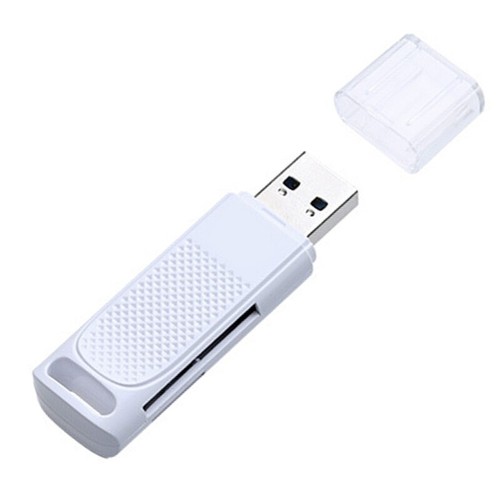 USB 3.0 Card Reader Plugs and Play with Double Slot for Efficient Data Transfer - Zdjęcie 5 z 9