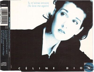 Celine Dion Pour Que Tu M'aimes Encore Cd Maxi UK #1 to love me again