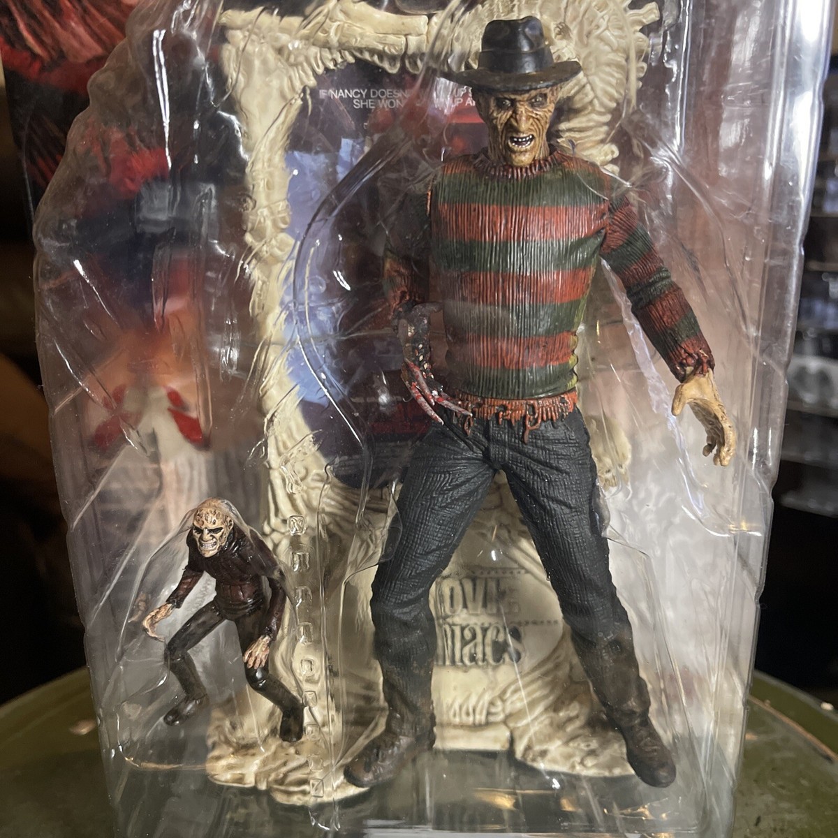 1998 McFarlane Toys Movie Maniacs FREDDY KRUEGER 🎥A Nightmare On