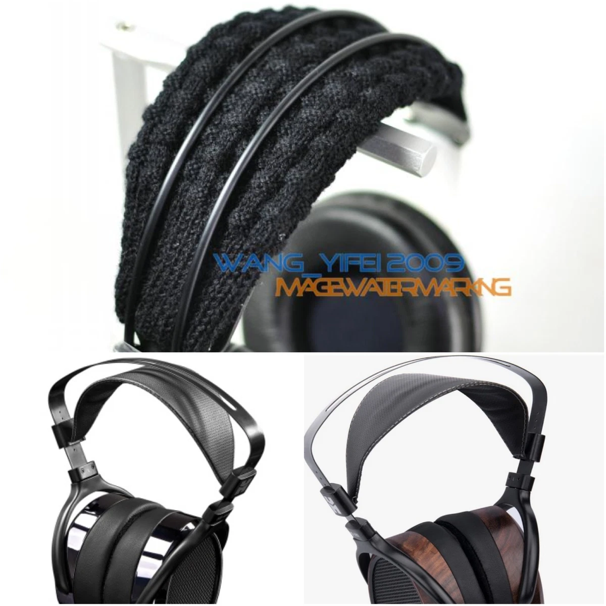 Widened Pure Wool L Size Headband Cushion For HIFIMAN HE400i HE560