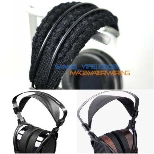 Hand Knit Pure Wool Headband Cushion For HIFIMAN HE 400i HE 560 Headphones - Afbeelding 1 van 5
