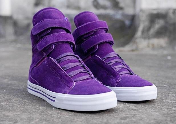 Supra Tk Society Zapatos de caña alta Moda Tenis Gamuza Talla EE. UU.