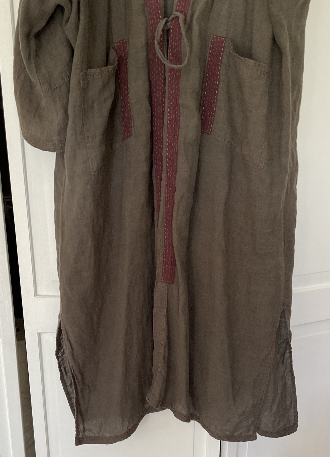 Patchwork Jacket Cardigan Large Women Handmade Qu… - image 2