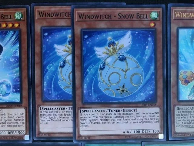 YUGIOH WINDWITCH DECK- ICE BELL- GLASS BELL- SNOW BELL SPELLCASTER NEAR MINT - Image 4 of 4