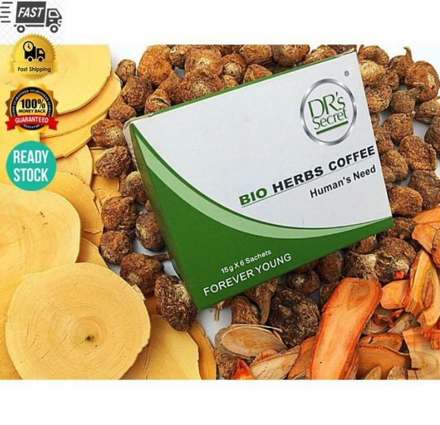 2 boxes BIO Herbs Coffee power for Men's for Him Supplement