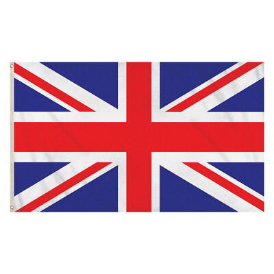 Events Collectible Non-Topographical Postcards Union Jack GB Flag - 5ft X 3ft Parade Banner With Eyelets For Sports & Events Large British Flag For Sports - Foto 12