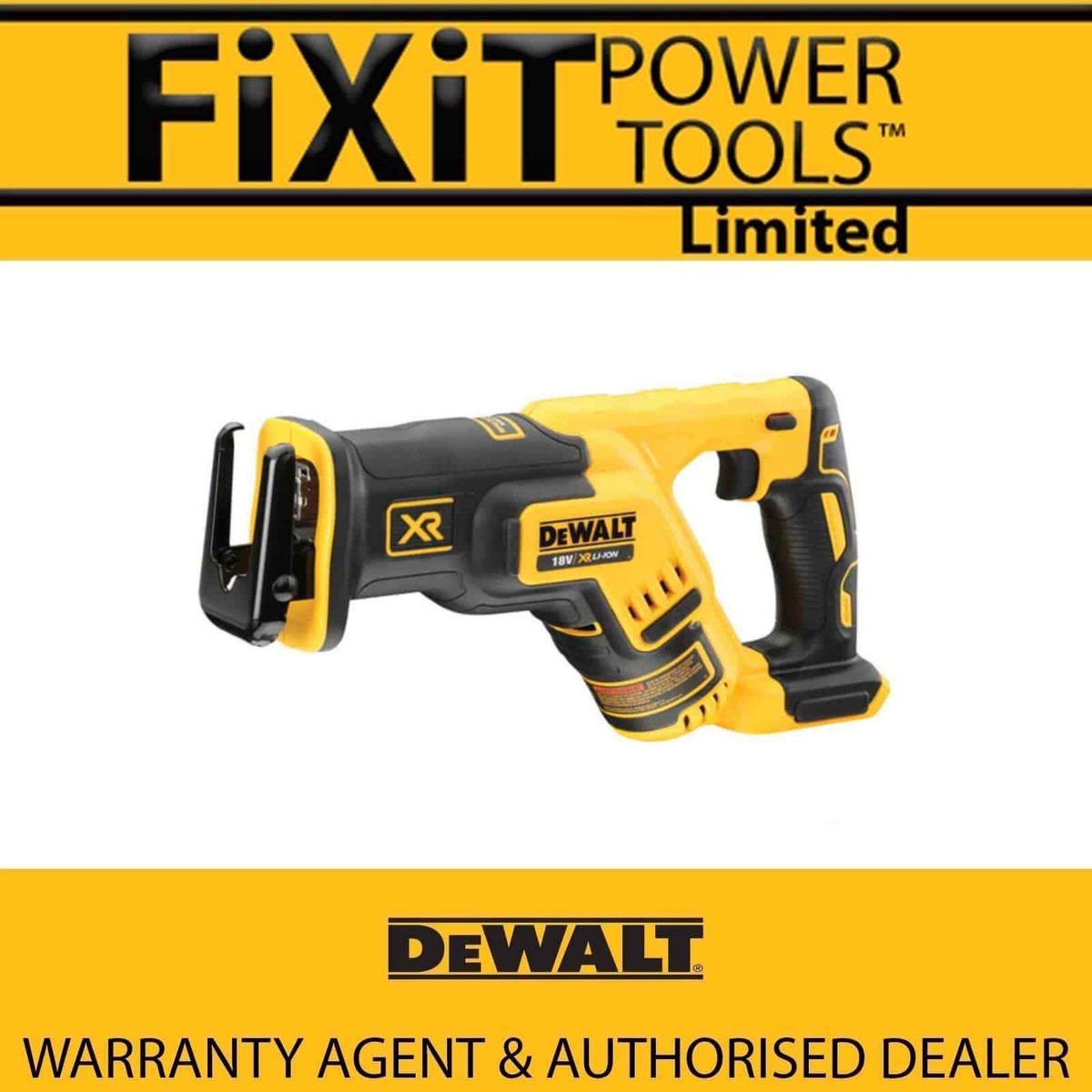 DeWALT DCS367N 18v XR BRUSHLESS Cordless Compact Reciprocating