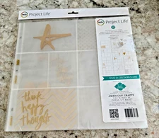Project Life Foil Photo Pocket Pages Album Refills (12 Pages) Sealed New (other)