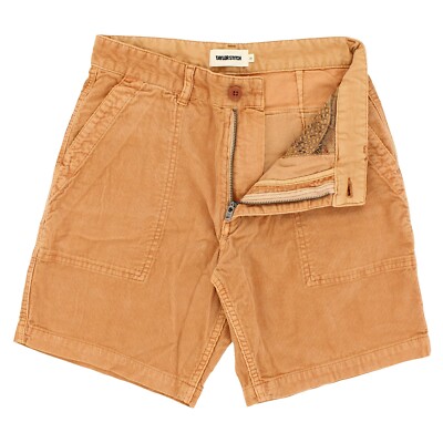 Taylor Stitch Shorts Men's Trail Short, 8 Inch Inseam, Micro Cord