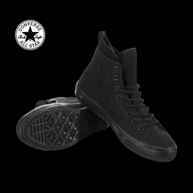converse all star leather boots
