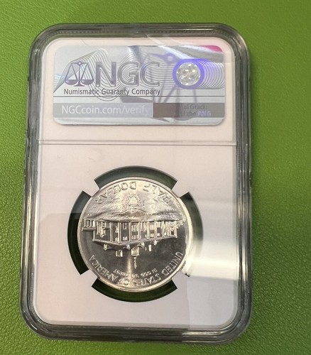 1982 D George Washington Commemorative Silver Half Dollar MS66 NGC Portrait - Picture 10 of 14