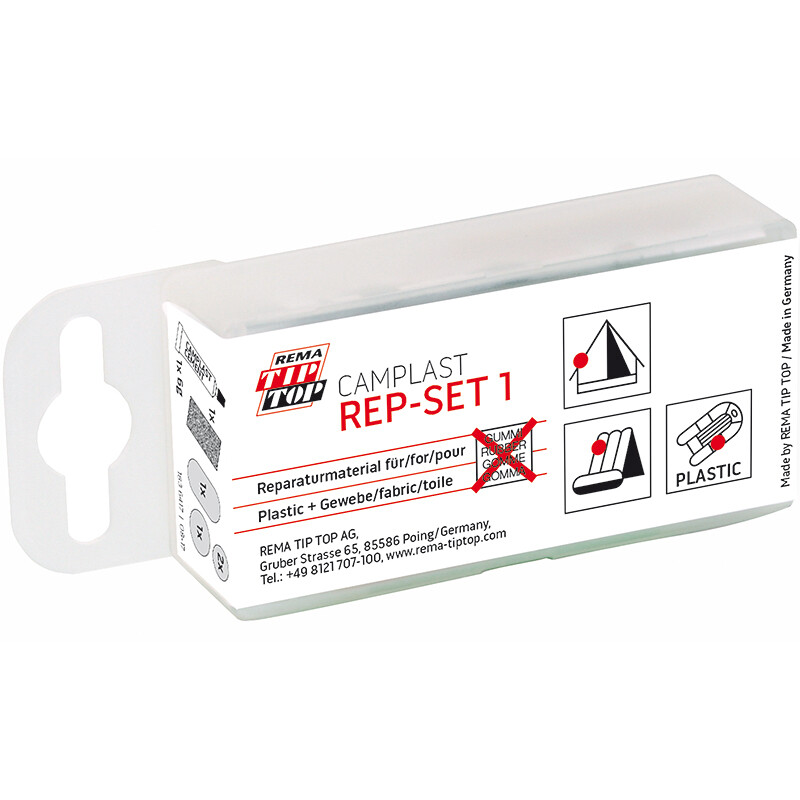 Ботинки из ПВХ Tip Top Camplast 1 Mini SB-Clip Camping Flickzeug Luftmatratzen Zelt 1890₽