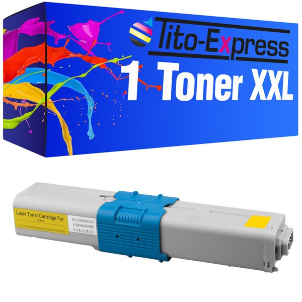Toner Xxl Yellow Platinumserie FüR Oki Mc 362 Dn Mc 561 Dn Mc 562 Dn Mc 562 Dnw-image