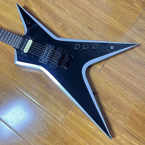 US warehouse DB Edge Electric guitar Silver edge black hardware