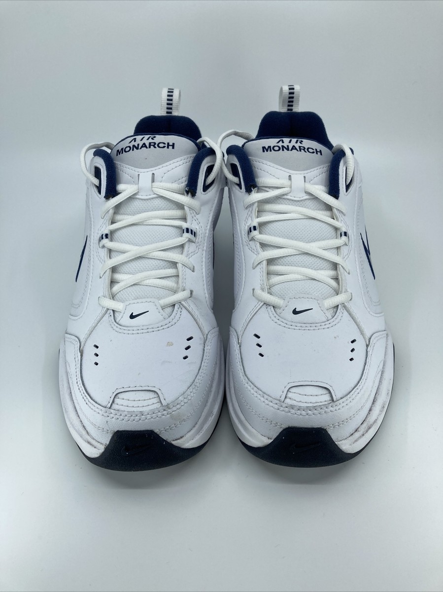 Nike Mens Air Monarch IV 415445-102 White Casual Shoes