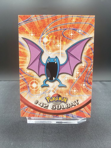 TOPPS SET - Zubat, Golbat - TVA SERIES 1 - NP - Pokemon - BLACK LOGO - Picture 4 of 5