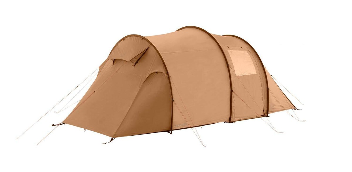 NORDISK outdoor camping tent Reisa 4 cashew for 4 people NORDISK outdoor camping tent Reisa 4 cashew for 4 people