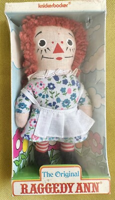 Vintage Unopened Original Tiny Raggedy Ann Doll