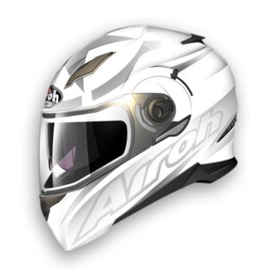 Airoh Movement Shot weiss Helm mit Sonnenblende Street