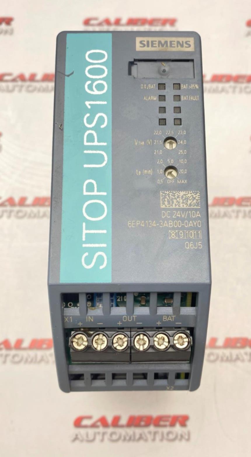 SIEMENS 6EP4134-3AB00-0AY0 SITOP UPS1600 Power Supply (USED)