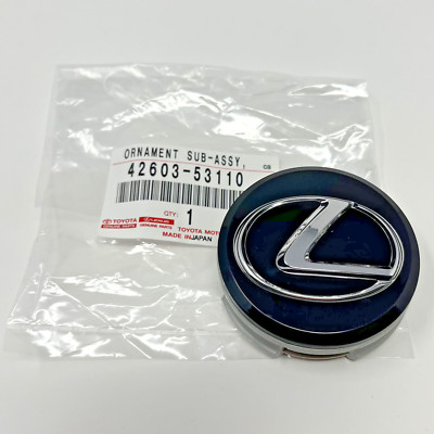 OEM Lexus F-Sport Wheel Center Cap 62mm Black for GS ES IS LC LFA LS NX RC RX UX