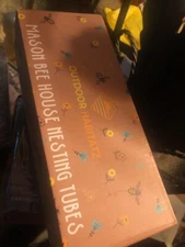 220 Cardboard Mason Bee Tubes for Outdoor Beekeepers Nesting Tube