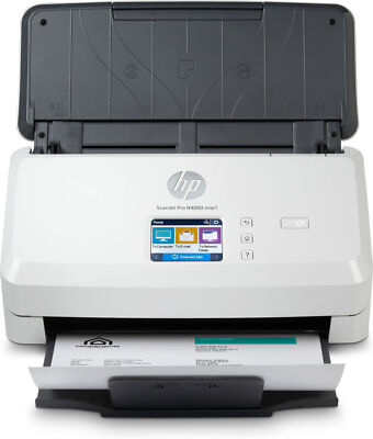 HP ScanJet Pro N4000 snw1 - Scanner, Einzelblattzufuhr, 50-Blatt ADF, Ethernet
