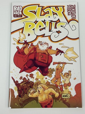 SLAY BELLS #1 NEAR MINT 2021 ONE SHOT BAD IDEA b-330