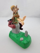 Pull Back Burger King Scooby-doo and Shaggy RIP Action Toy 1996 Hanna Barbera