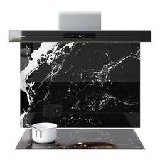 Kitchen Glass Splashback Toughened Tile Cooker Panel ANY SIZE Marble Abstract
