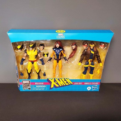 Hasbro Marvel Legends Love Triangle WOLVERINE, JEAN GREY, CYCLOPS 3 ...