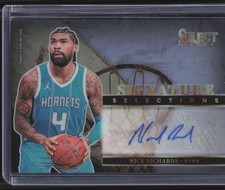 2024-25 Panini Select #SS-NRH Nick Richards Signature Selections