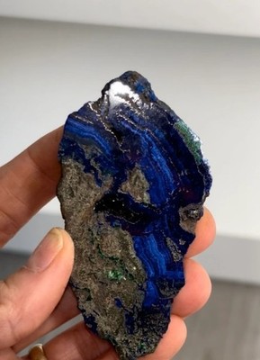 Amazing Rich Blue Azurite   Siberia, Russia