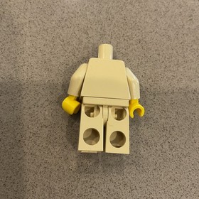 Lego Anakin Skywalker Vintage Minifigure Star Wars Episode 1 Yellow 7141 SW007