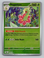 Meganium 010/132 Mega Evolution Reverse Holo NM