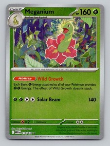 Meganium 010/132 Mega Evolution Reverse Holo NM
