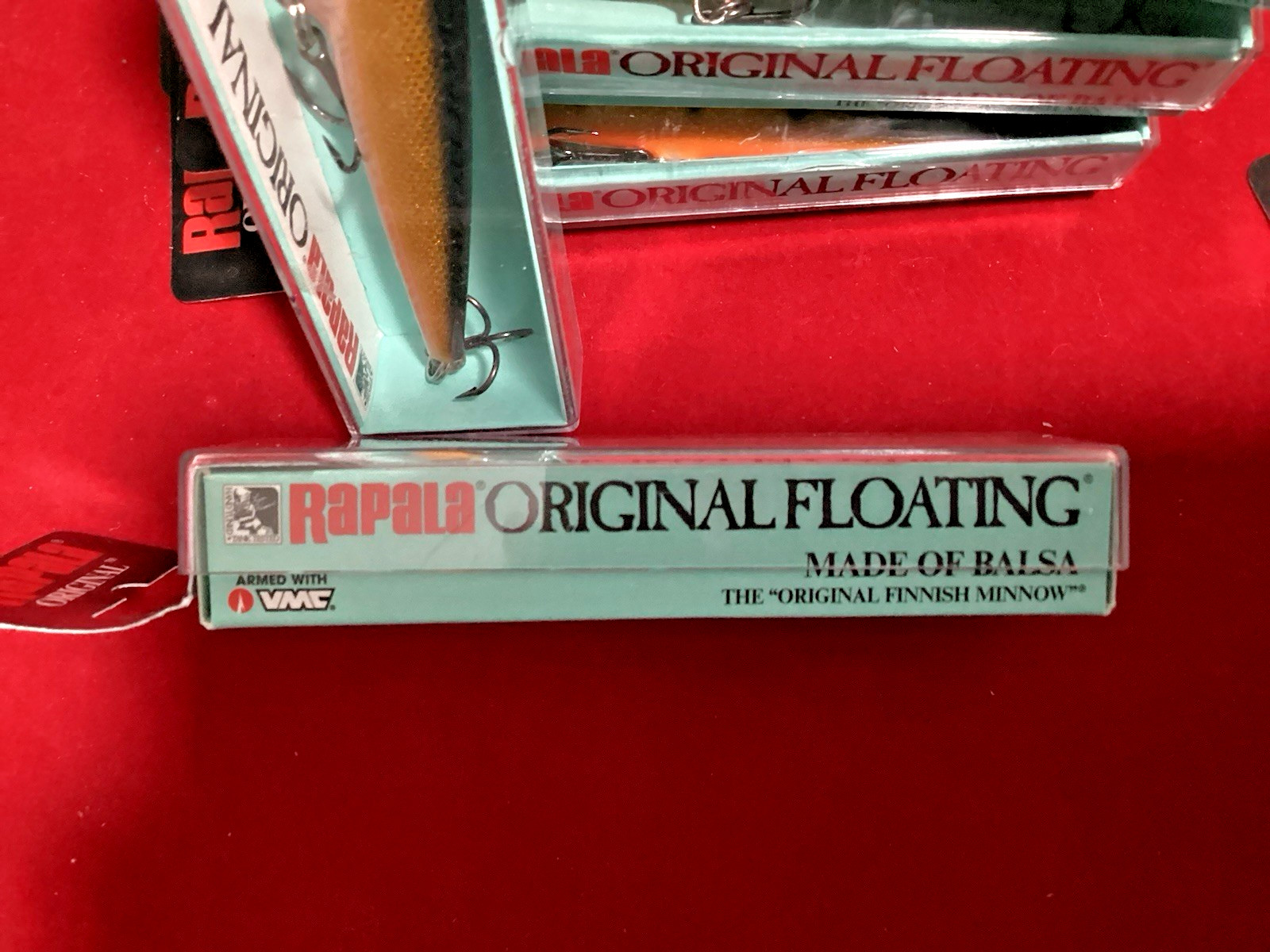 BRAND NEW RAPALA ORIGINAL FLOATING F-9 FISHING LURES GOLD SILVER PERCH GIFT?