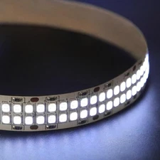 24V High-Intensity 365nm UV Light Strip Double Row 480 LEDs 1m 3.28Ft 22W Hig...