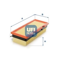 UFI Luftfilter 30.108.00 Filtereinsatz FüR FC0 Kangoo Clio KC0 Renault 2 SB0