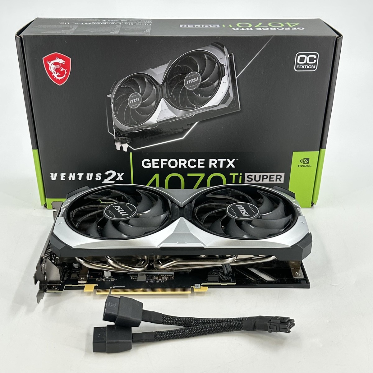 MSI Ventus 2X GeForce RTX 4070 Ti Super 16GB - Graphics Card