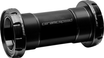 CeramicSpeed BSA Road Bottom Bracket DUB Road Spindle - Coated SALE Black / Coa