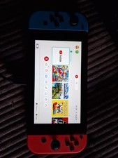 Nintendo Switch Console with Neon Blue/Neon Red Joy-Con Controllers, 2017